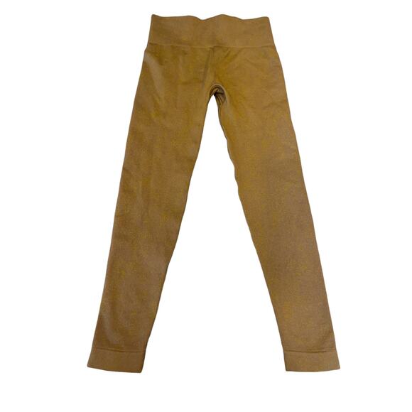 Gymshark ADAPT FLECK SEAMLESS LEGGINGS Mineral | Light Brown Small - Picture 5 of 7